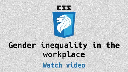 Link to Gender inequality in the workplace video