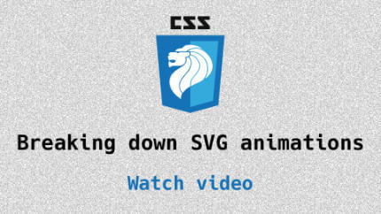 Link to Breaking down SVG animations video