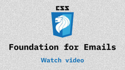 Link to Foundation for Emails video