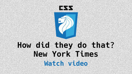 Link to NYT article case study video